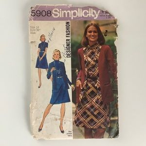 Simplicity 5908 Sewing Pattern
